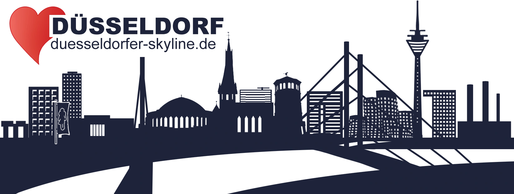 Düsseldorf Skyline Grafiken